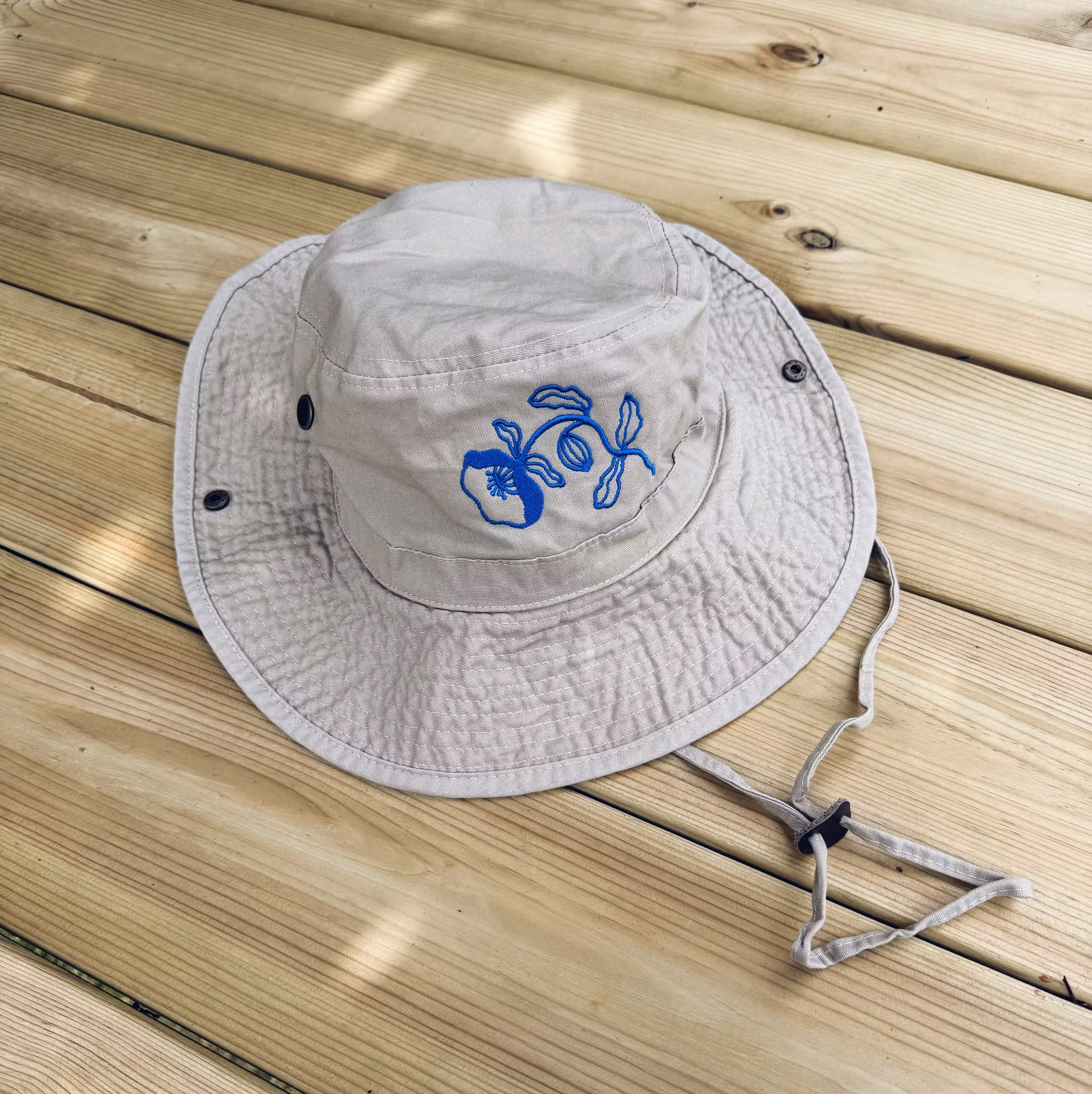 Fiskarhatt Vallmo Beige