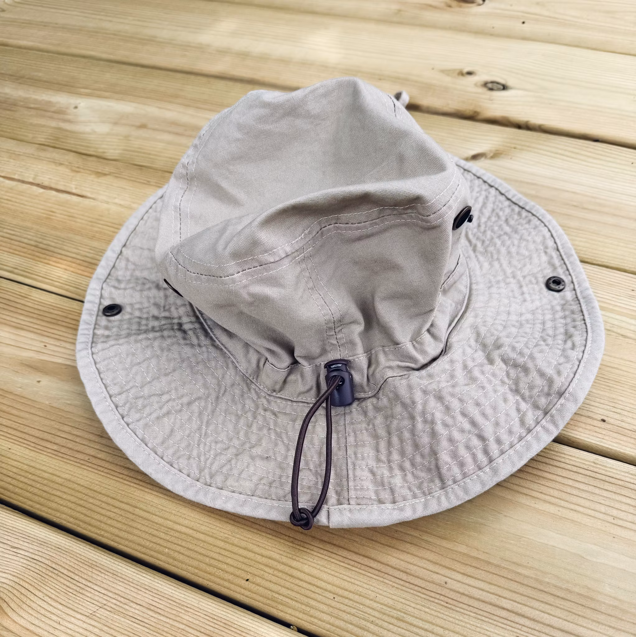 Fiskarhatt Vallmo Beige