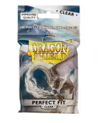 Dragon Shield - Standard Perfect Fit Toploading Sleeves - Clear/Clear (100 Stycken)