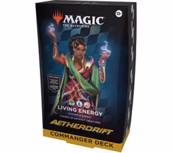 Aetherdrift Commander Deck: Living Energy