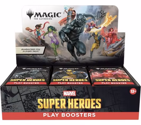 Marvel Super Heroes Play Booster Box (30 boosters)