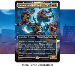 Teenage Mutant Ninja Turtles Commander Deck: Turtle Power!