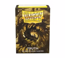 Dragon Shield - Standard Size Dual Matte Sleeves (100 Stycken) - Truth