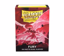 Dragon Shield Sleeves Dual Matte - Fury (100 Stycken)