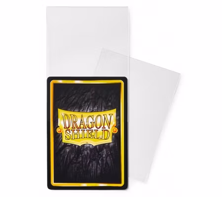 Dragon Shield - Standard Perfect Fit Toploading Sleeves - Clear/Clear (100 Stycken)