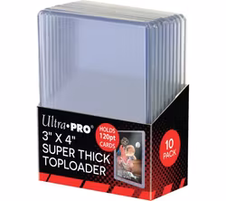 Toploaders Super Thick 120pt Clear (10 Stycken)