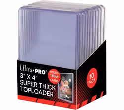 Toploaders Super Thick 180pt Clear (10 Stycken)