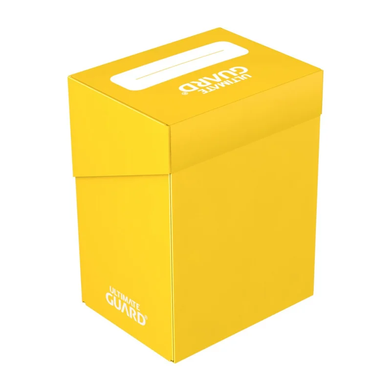 Ultimate Guard - Deck Case 80+ Standard Size - Yellow