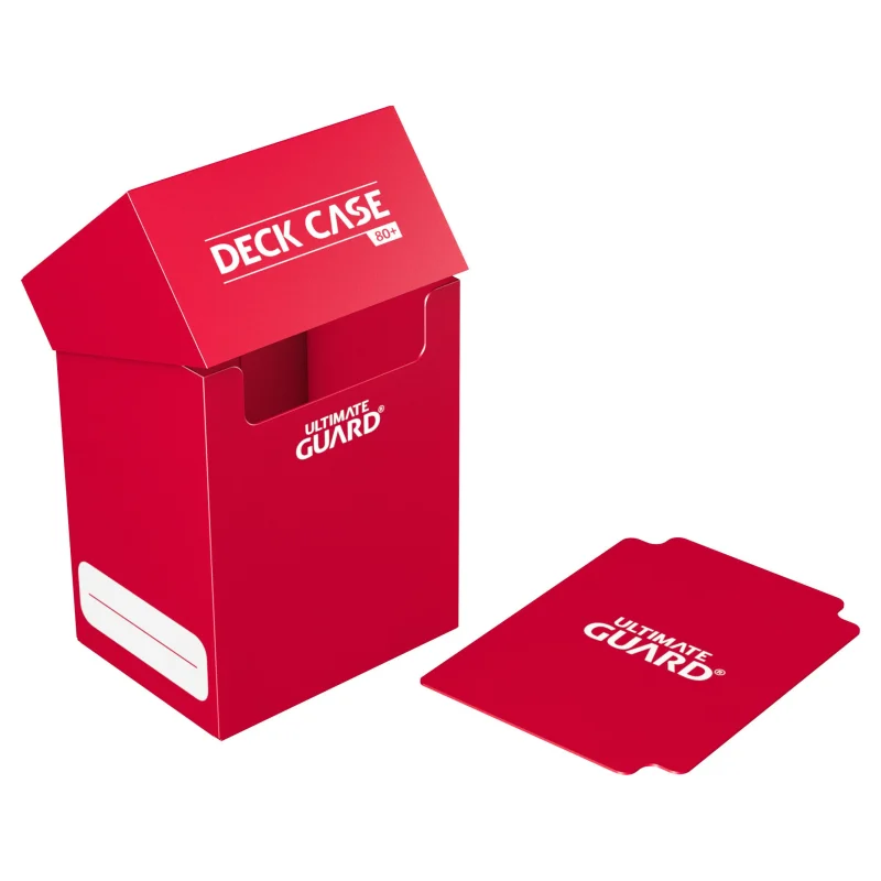 Ultimate Guard - Boulder Deck Case 80+ Standard Size - Ultimate Guard - Deck Case 80+ Standard Size - Red