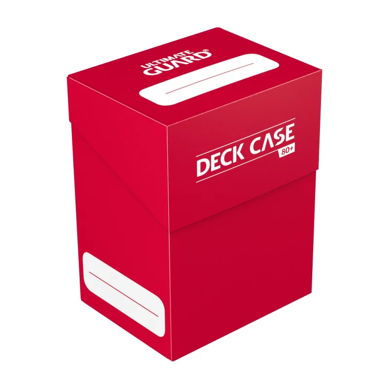 Ultimate Guard - Boulder Deck Case 80+ Standard Size - Ultimate Guard - Deck Case 80+ Standard Size - Red