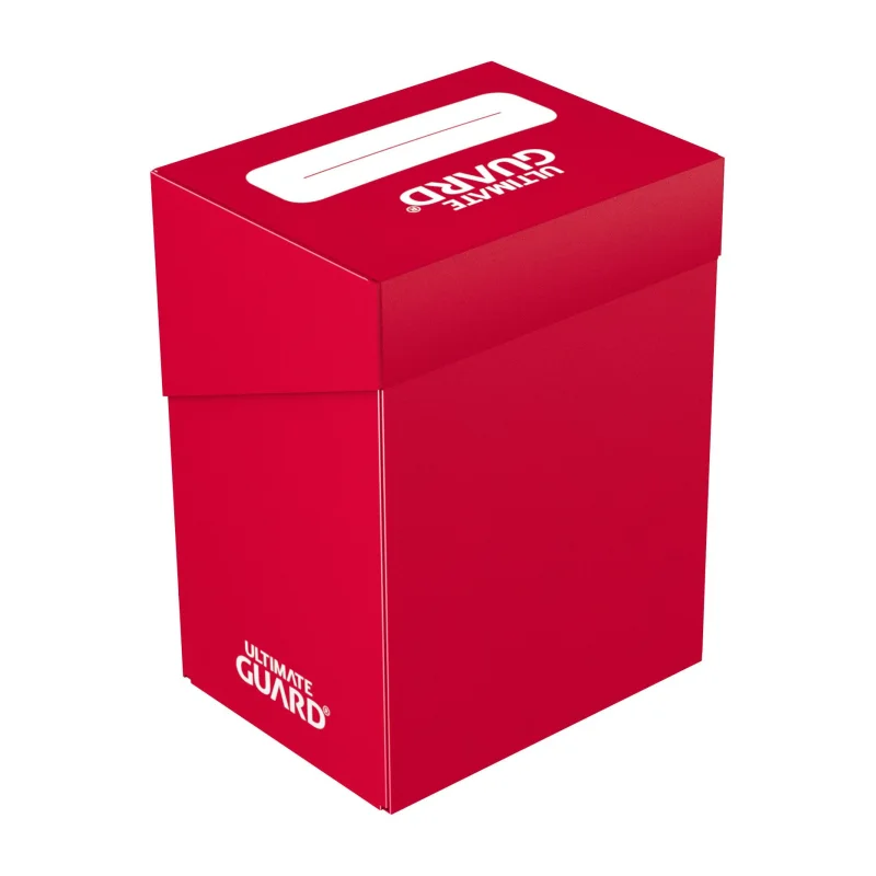 Ultimate Guard - Boulder Deck Case 80+ Standard Size - Ultimate Guard - Deck Case 80+ Standard Size - Red