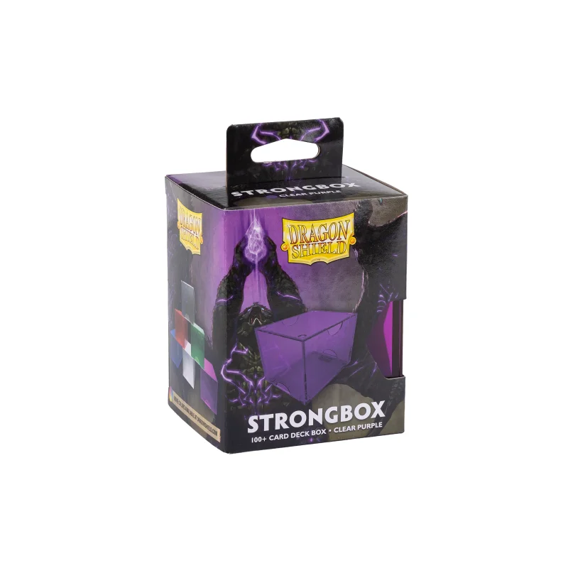 Dragon Shield - Strongbox - Clear Purple