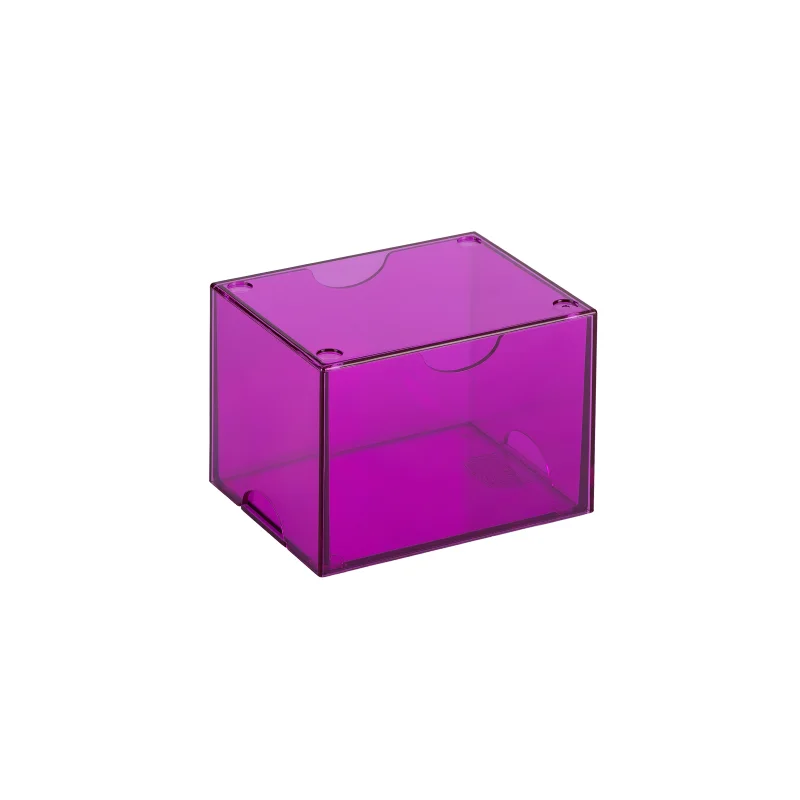 Dragon Shield - Strongbox - Clear Purple