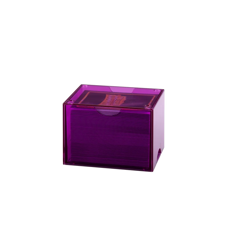 Dragon Shield - Strongbox - Clear Purple