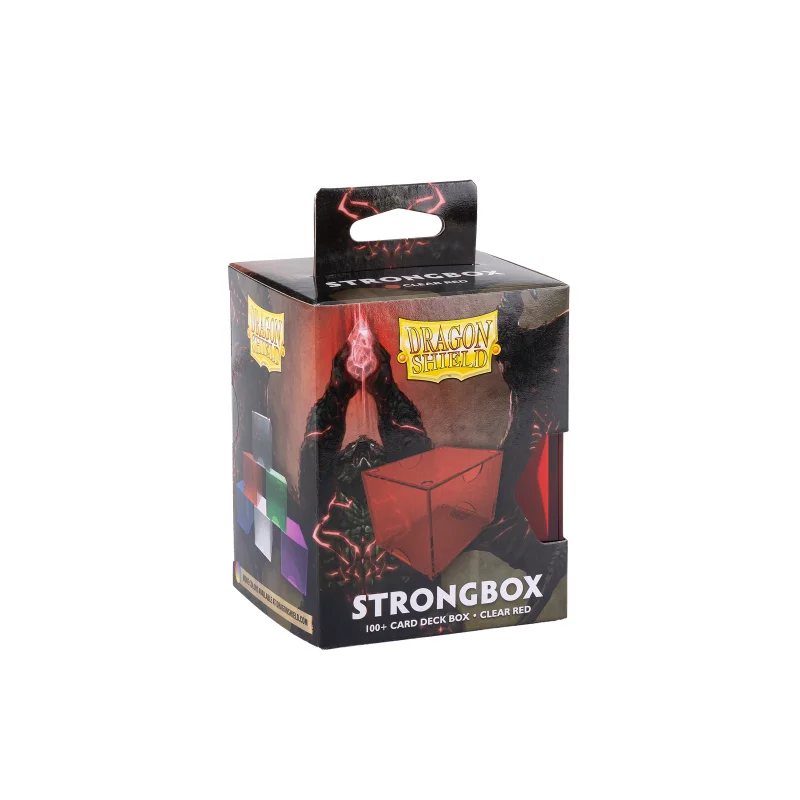 Dragon Shield - Strongbox - Clear Red