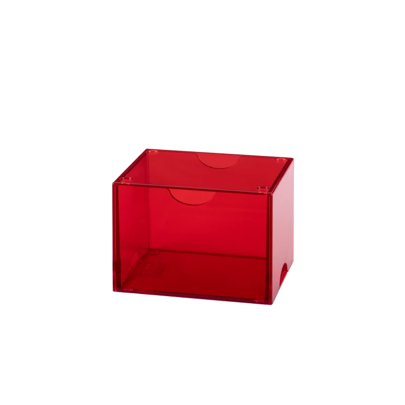 Dragon Shield - Strongbox - Clear Red