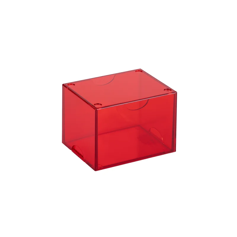 Dragon Shield - Strongbox - Clear Red