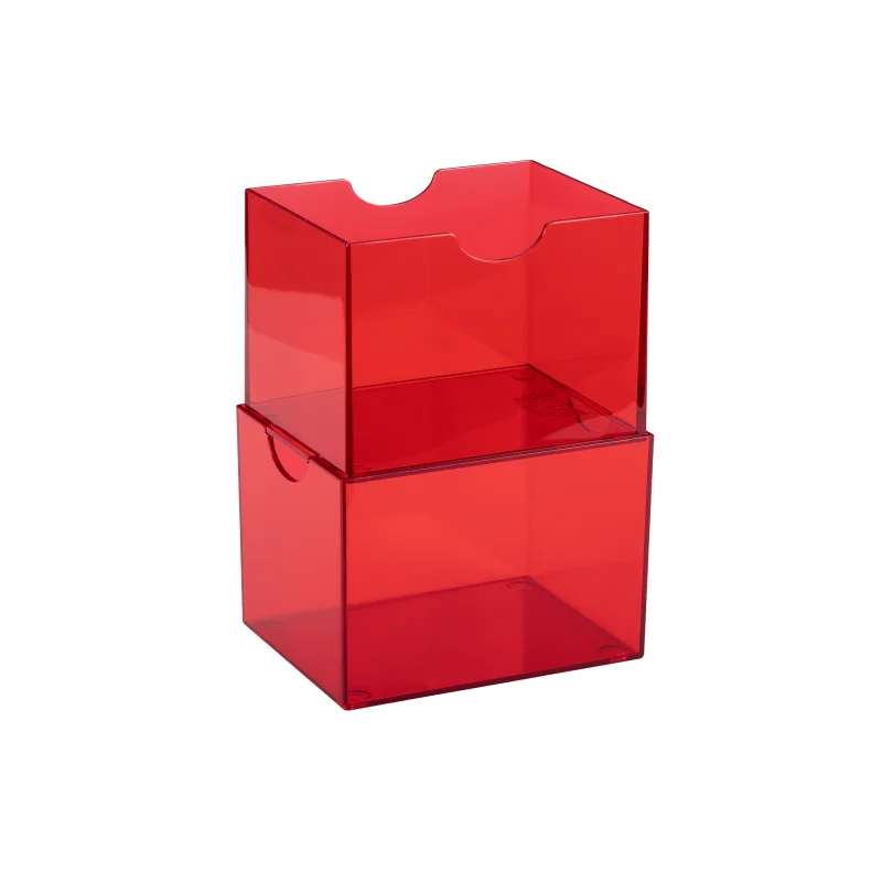 Dragon Shield - Strongbox - Clear Red