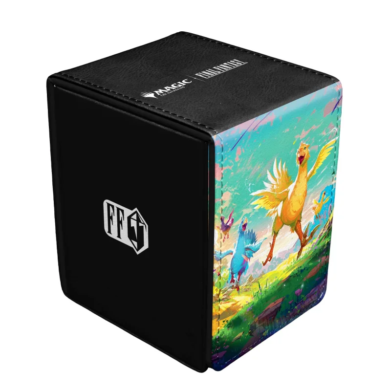 Ultra Pro - Final Fantasy Alcove Flip Deck Box Premium for MtG - Chocobo