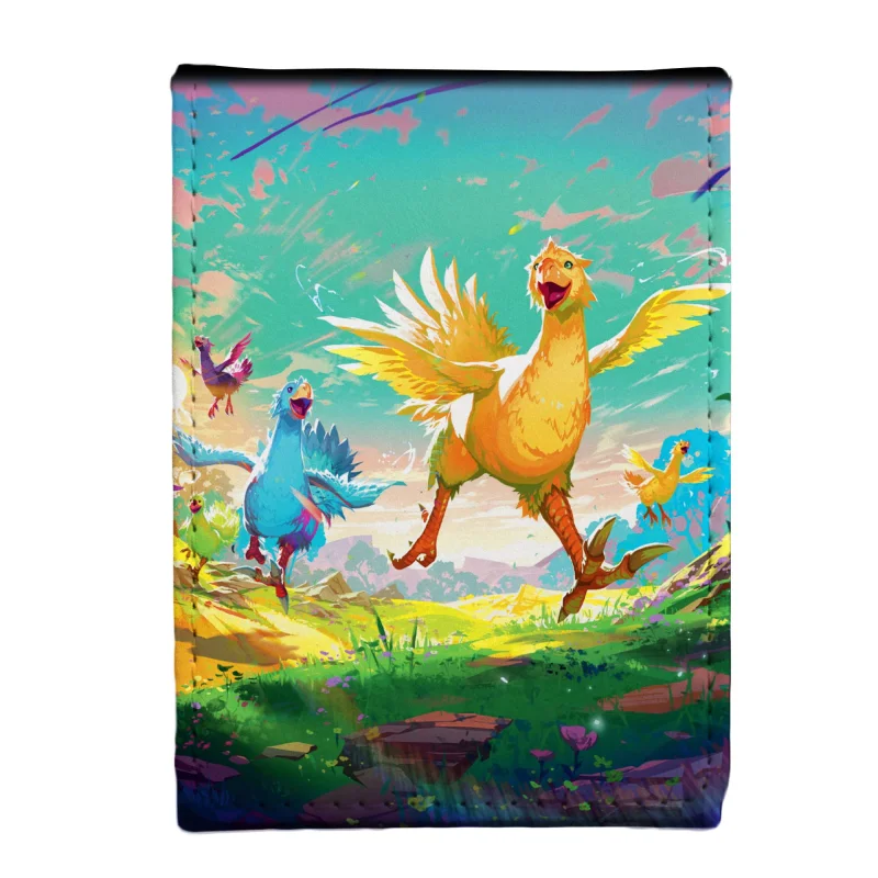 Ultra Pro - Final Fantasy Alcove Flip Deck Box Premium for MtG - Chocobo