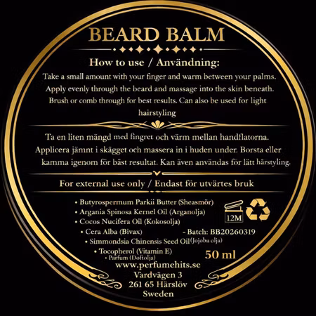 Beard Balm -BOND BY DESIRE 99