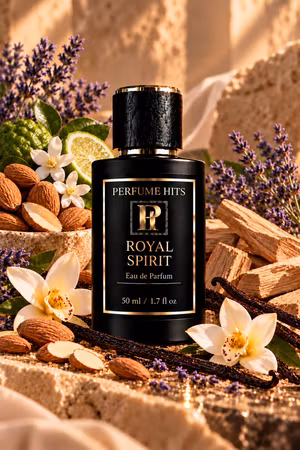 ROYAL SPIRIT – krämig mandel, varm vanilj och kunglig elegans i varje spray.