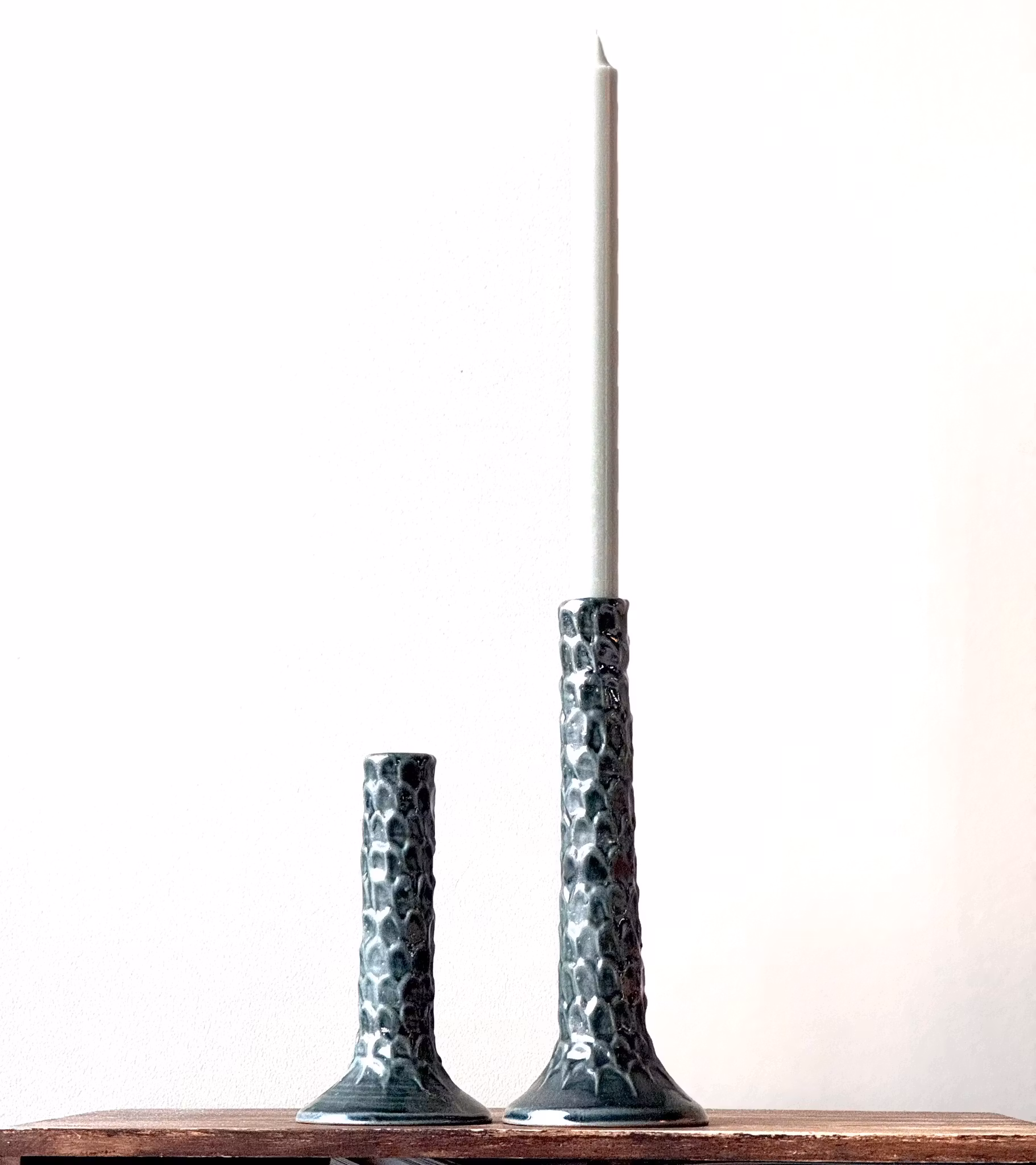 Ljusstake Skog, Mellan blå (blank)