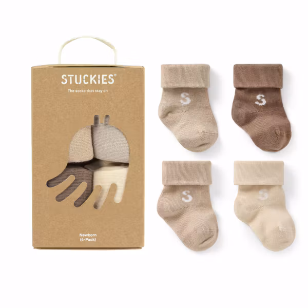 STUCKIES® Newborn Gift Set (4-pack) – Barnstrumpor