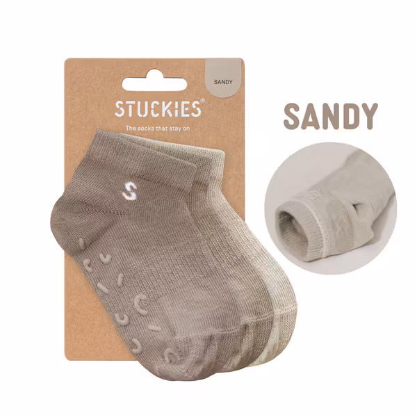 STUCKIES® Sneaker Socks 3-pack – Barnstrumpor