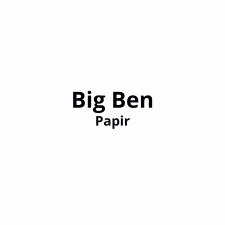 Big Ben Papir 50 Blad Sigarettpapir | 50 stk x 5 pk | 15,80 pr pk.