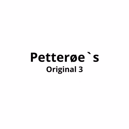 Petterøe´s Original 3 (5pk) 349,80 pr stk