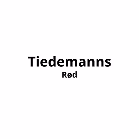 Tiedemanns Rød 20pk x 10stk Kartong