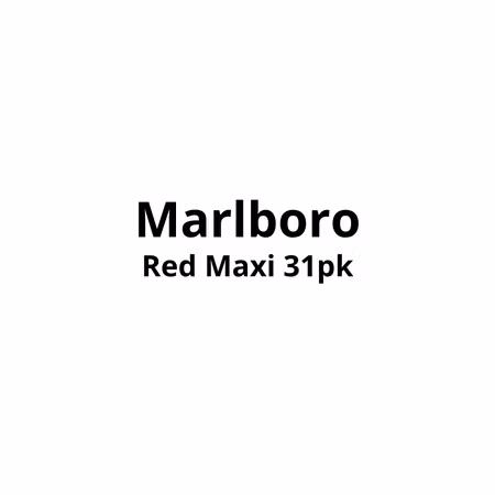 Marlboro Red Maxi 31 stk x 8 pk – Kartong