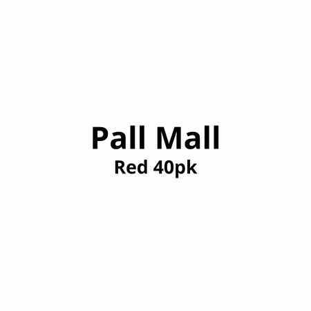 Pall Mall Red 40pk x 5stk Kartong