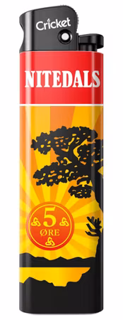 Lighter Cricket flint Nitedals - 14,90,-