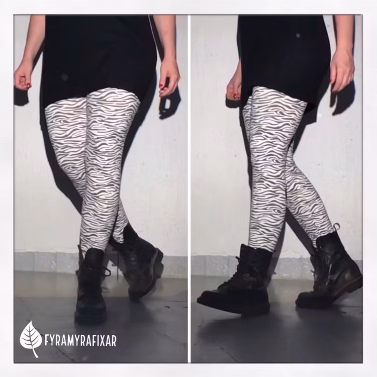 Feminist zebra thigts