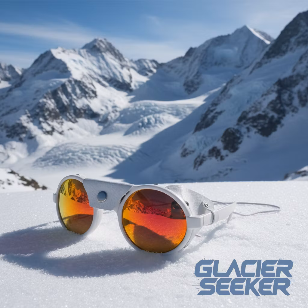 Glacier Seeker White - Solglasögon