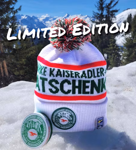 Mössa Latschenkiefer - Svart på en kvart.