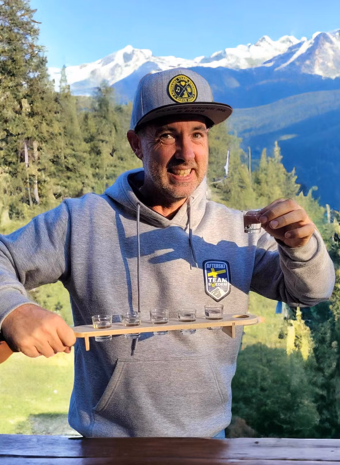 Halvmeter Shotplanka