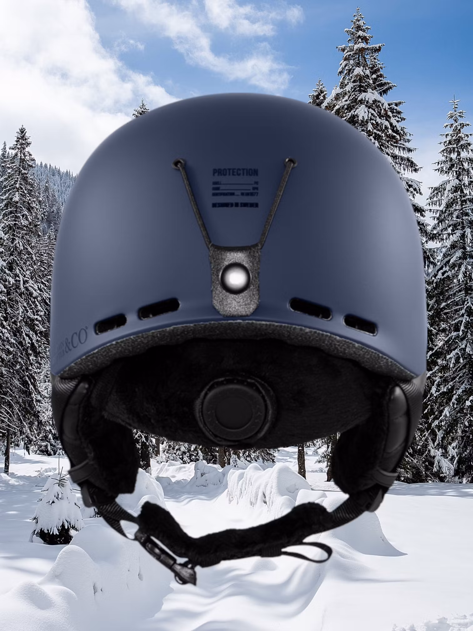 Skidhjälm - John Hatter -”Work Hard Play Harder”