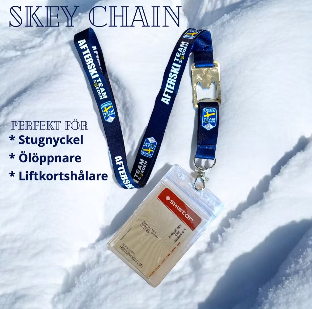 Liftkortshållare med ölöppnare