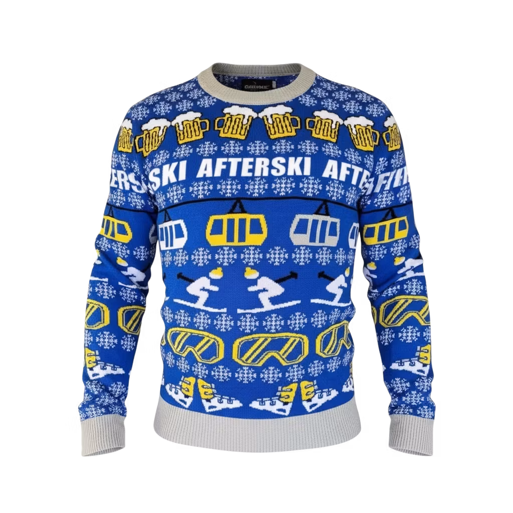 Stickad jultröja - Afterski Sweater