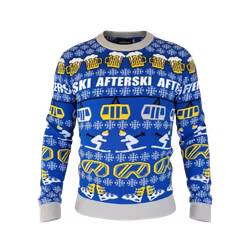 Stickad jultröja - Afterski Sweater