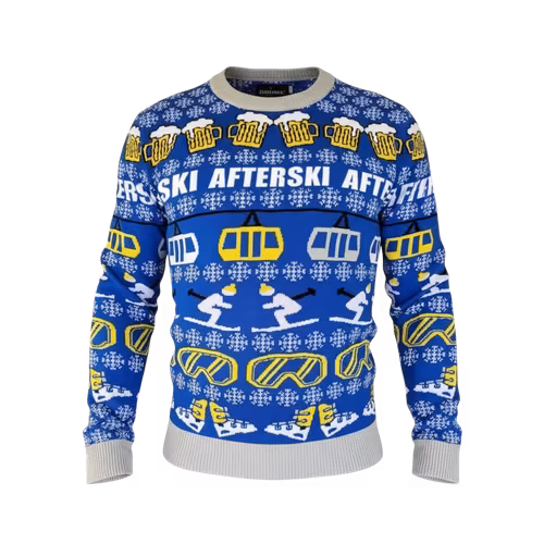 Stickad jultröja - Afterski Sweater