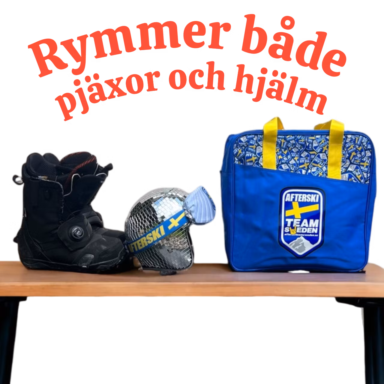 Pjäxbag / Handbagage ”Lätt packad”