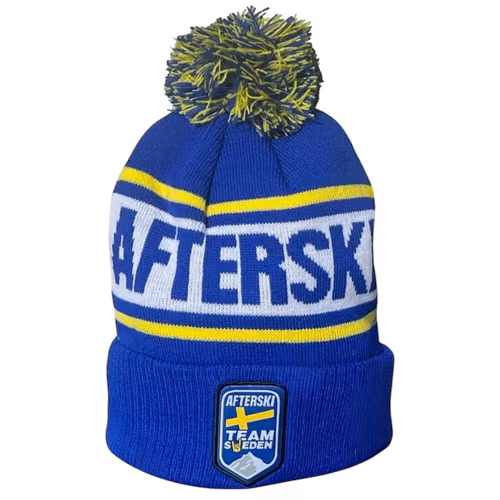 Mössa - Retro Reflex Blå Afterski