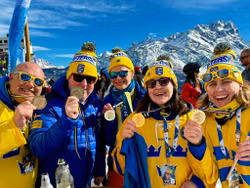 Mössa - Retro Reflex Gul Afterski