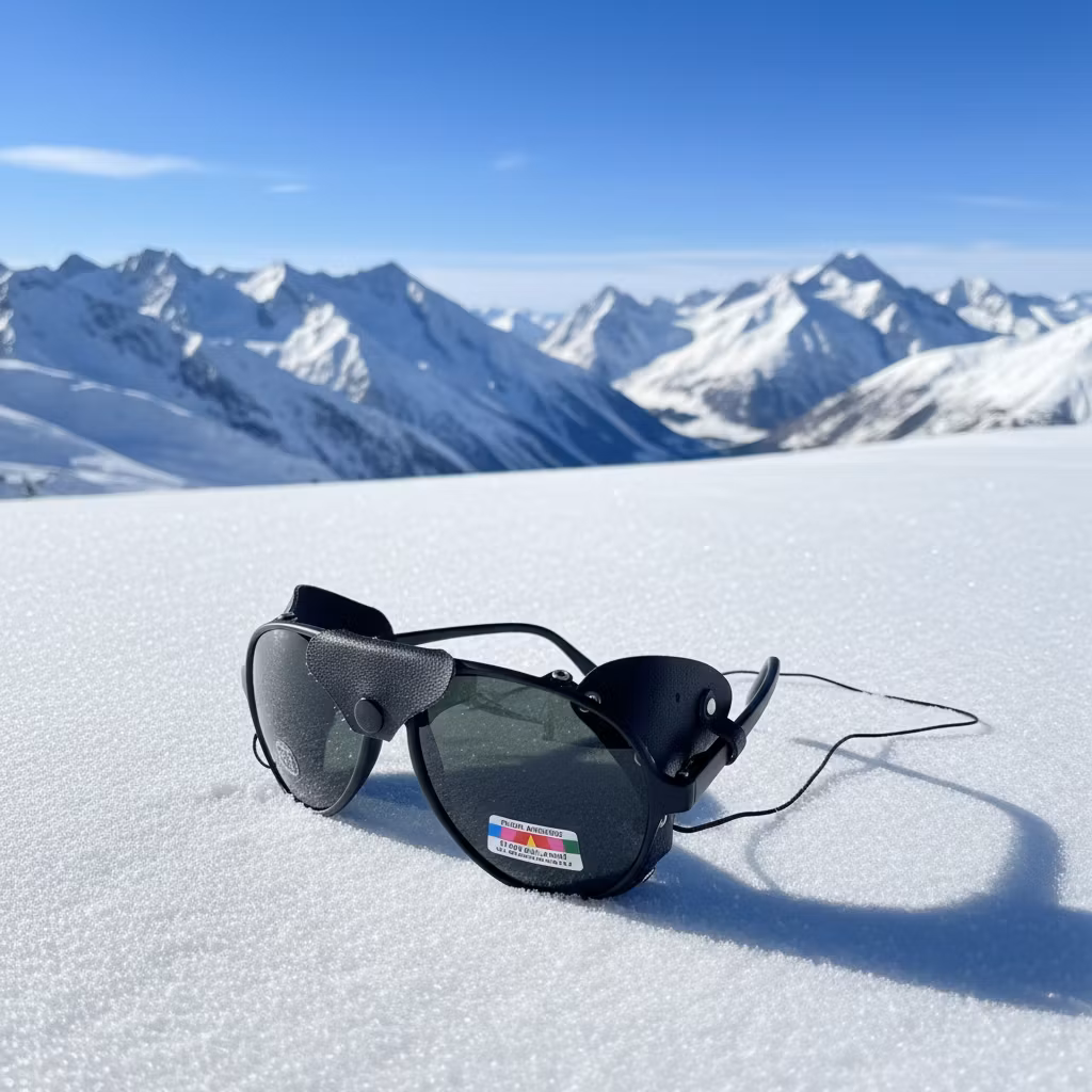 Glaciär-glajjor ”Polariserande”