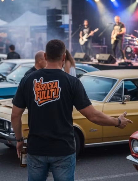 T-Shirt - Skicka Fullt