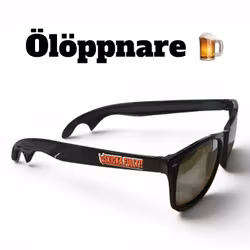 Ölöppnare med solglasögon - Skicka Fullt!!